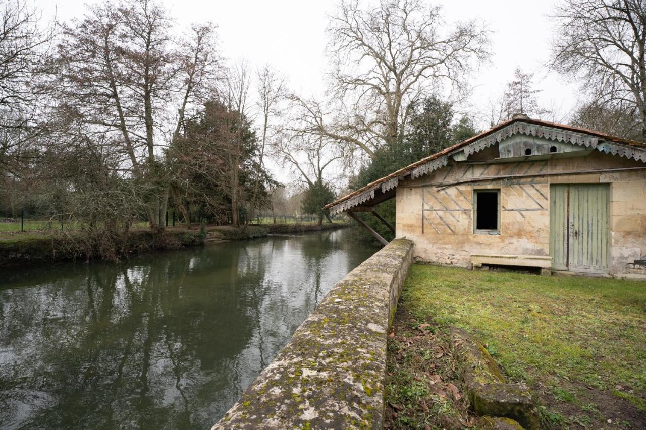 Les Jardins De La Seugne Apartment Jonzac Luaran gambar